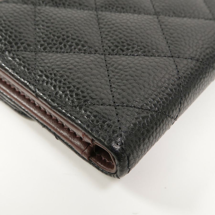 CHANEL 牛皮皮革Classic Medium Flap Wallet長錢包-15