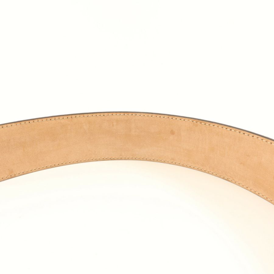 GUCCI 塗層帆布Interlocking G Belt 100x40皮帶-8