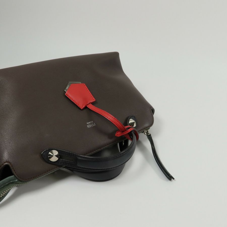 FENDI 牛皮皮革By The Way手挽肩背兩用袋-7