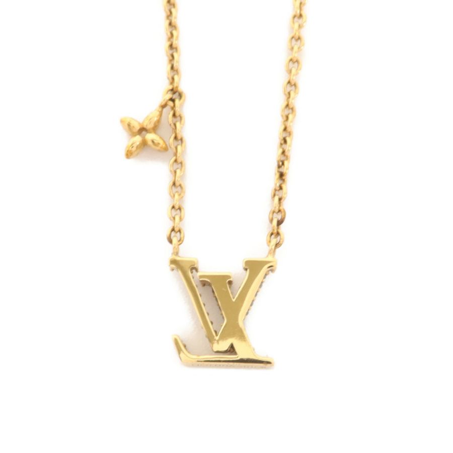 LOUIS VUITTON 金屬/水晶LV Iconic Necklace項鍊-1