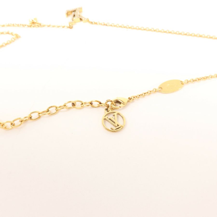 LOUIS VUITTON 金屬/水晶LV Iconic Necklace項鍊-5