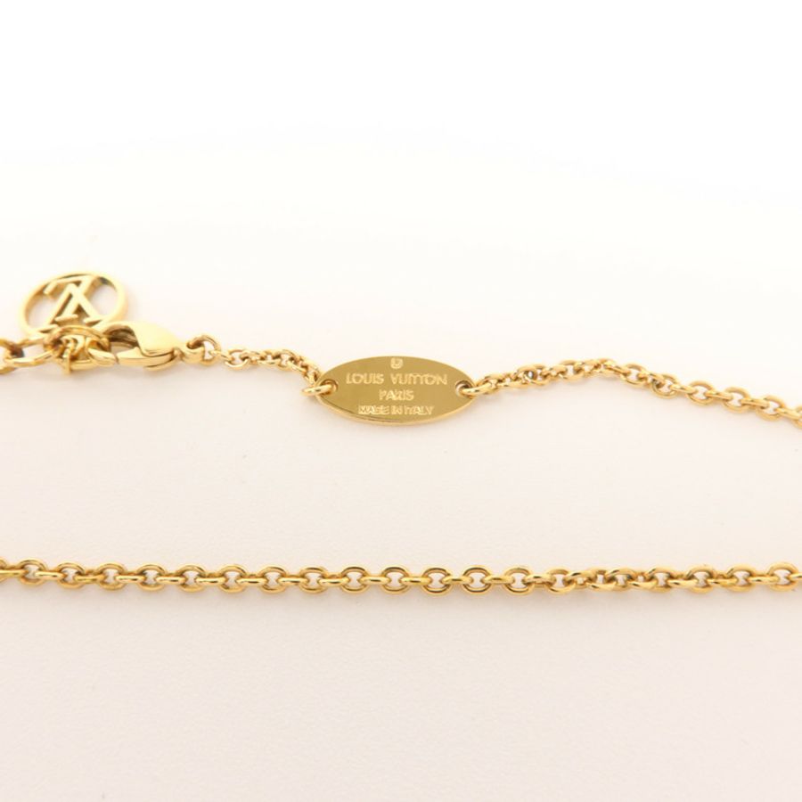 LOUIS VUITTON 金屬/水晶LV Iconic Necklace項鍊-6