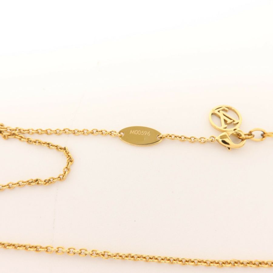 LOUIS VUITTON 金屬/水晶LV Iconic Necklace項鍊-7