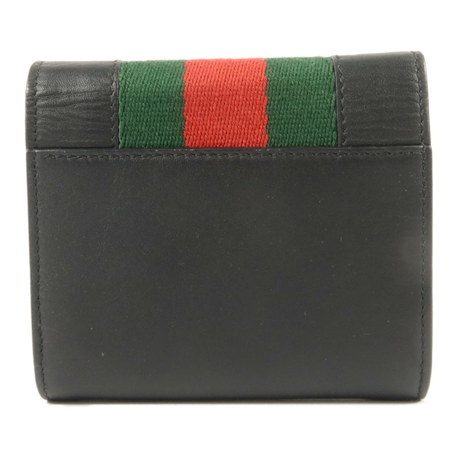 GUCCI 牛皮皮革Trifold Wallet錢包-1