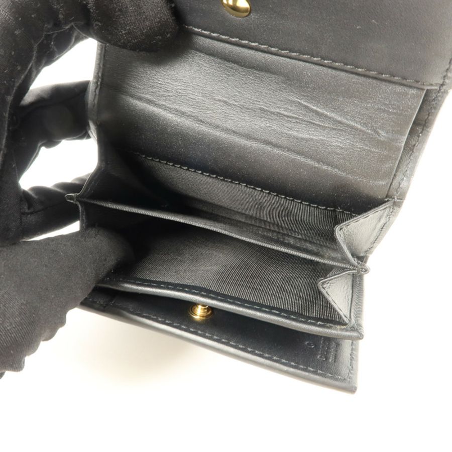 GUCCI 牛皮皮革Trifold Wallet錢包-6