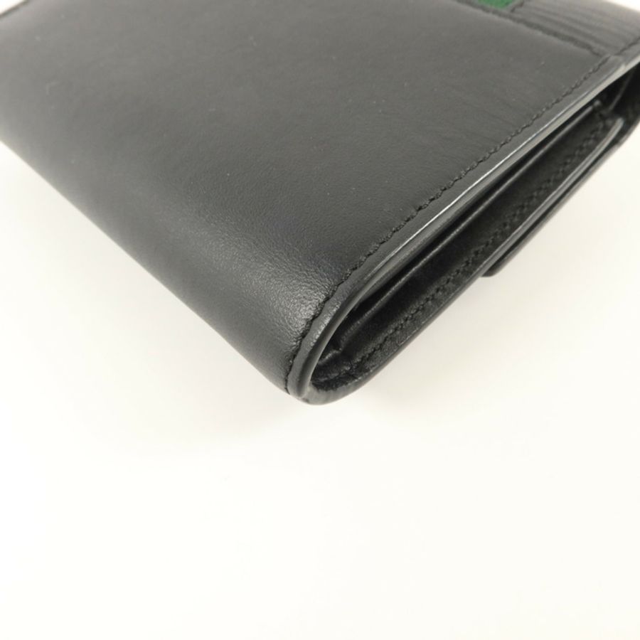 GUCCI 牛皮皮革Trifold Wallet錢包-12