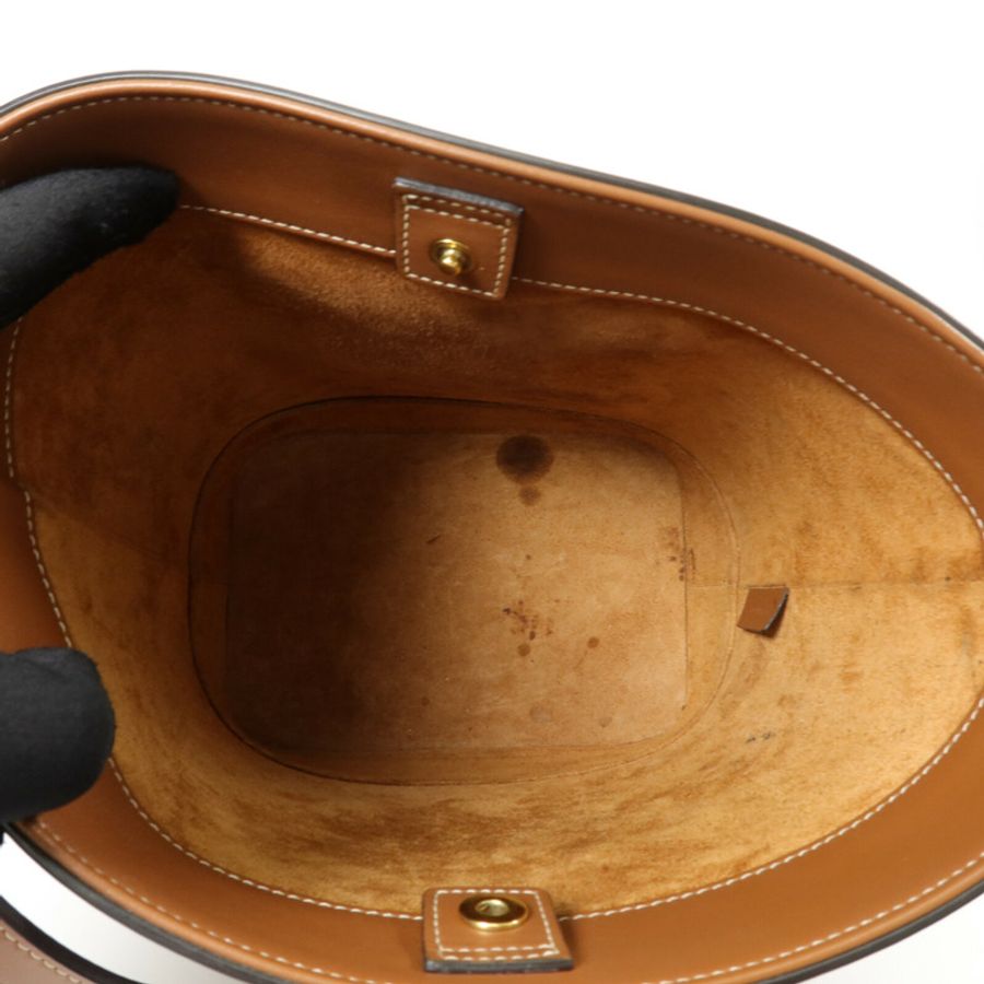 CELINE 牛皮皮革Cuir Triomphe Bucket Bag肩背袋-4