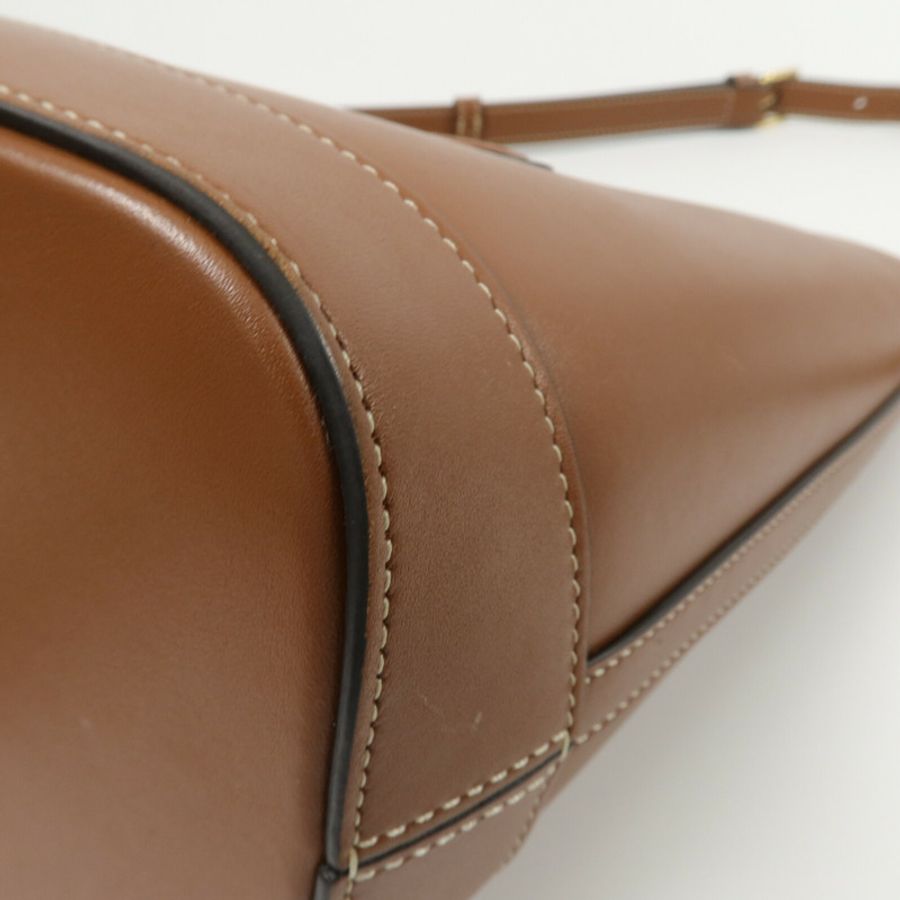CELINE 牛皮皮革Cuir Triomphe Bucket Bag肩背袋-9