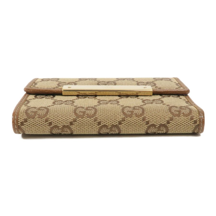 GUCCI 帆布Tri-fold Wallet錢包-3