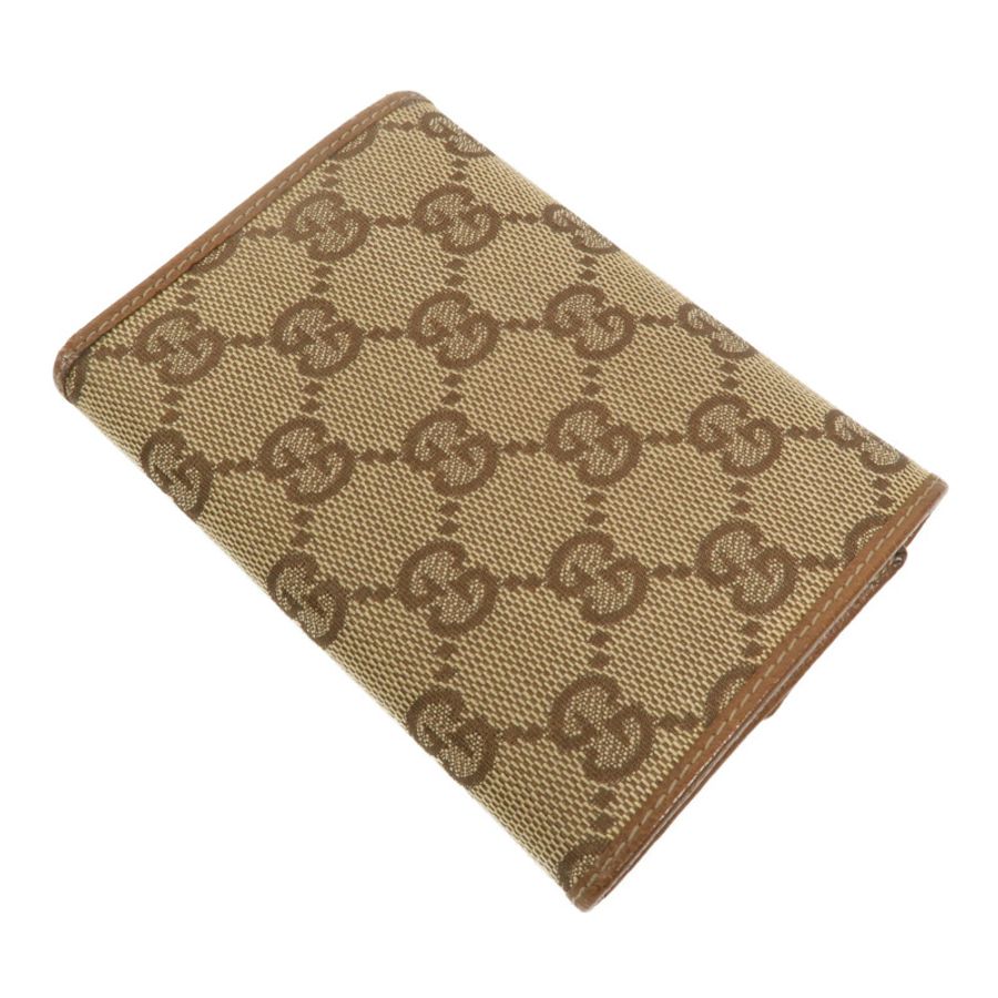 GUCCI 帆布Tri-fold Wallet錢包-5