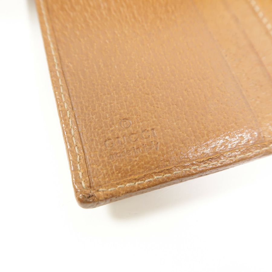 GUCCI 帆布Tri-fold Wallet錢包-8