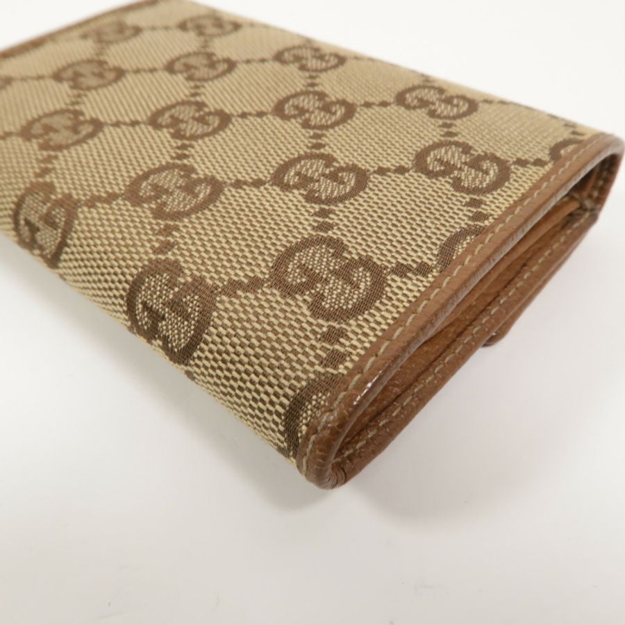 GUCCI 帆布Tri-fold Wallet錢包-13