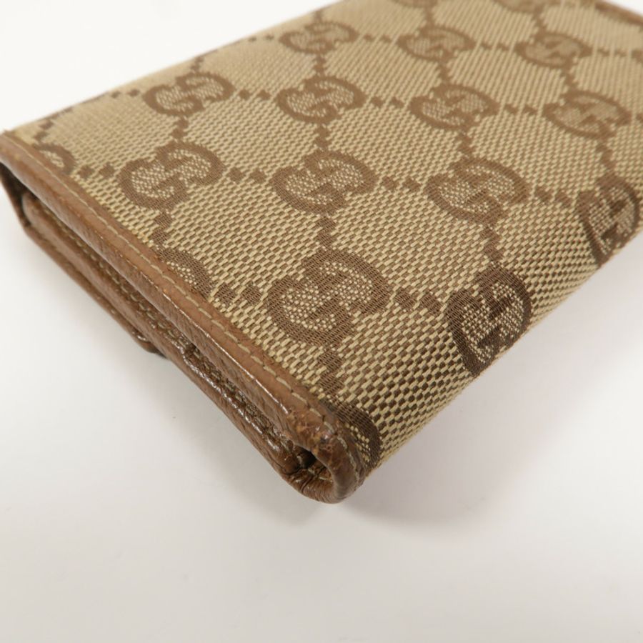 GUCCI 帆布Tri-fold Wallet錢包-14