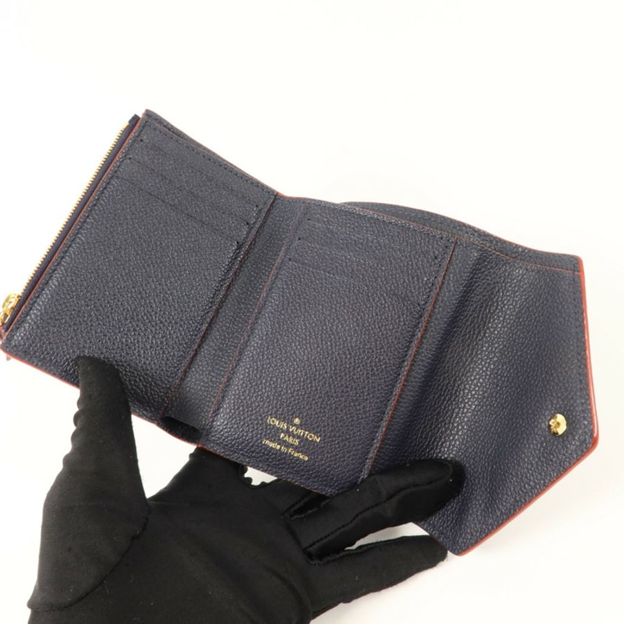 LOUIS VUITTON Monogram Empreinte Victorine Wallet錢包-4