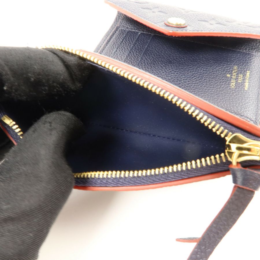 LOUIS VUITTON Monogram Empreinte Victorine Wallet錢包-6