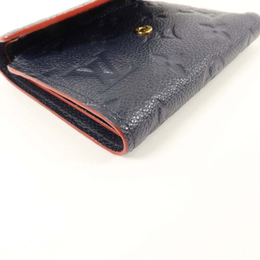 LOUIS VUITTON Monogram Empreinte Victorine Wallet錢包-12