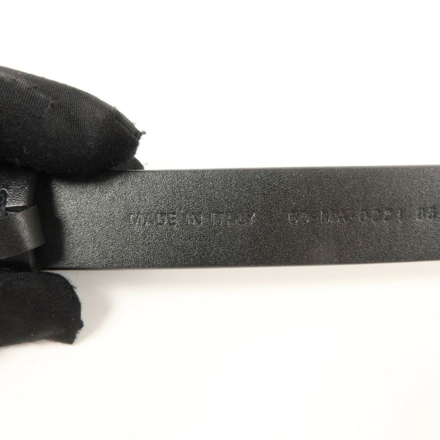 Dior 牛皮皮革Saddle Belt 85cm皮帶-5