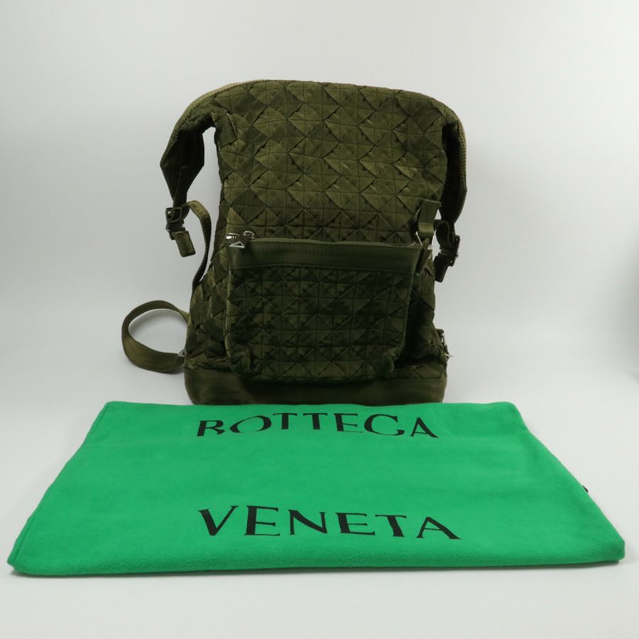 BOTTEGA VENETA 尼龍Webbing Intrecciato背包-9
