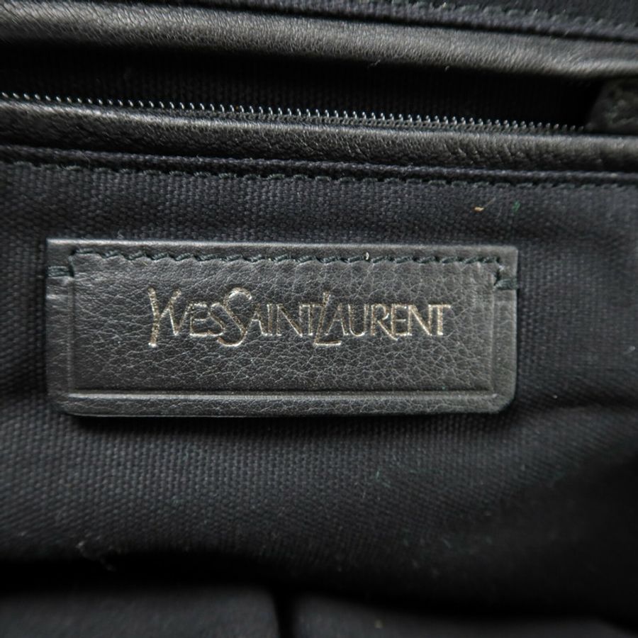 YVES SAINT LAURENT 牛皮皮革Easy Y Bag手挽袋-5