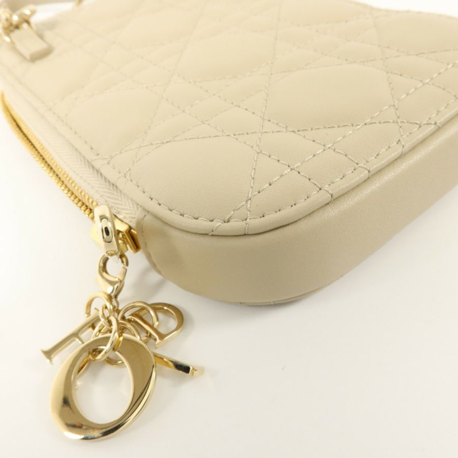Dior 羊皮皮革Lady Dior Call'in Dior Phone Holder電話肩背袋-14