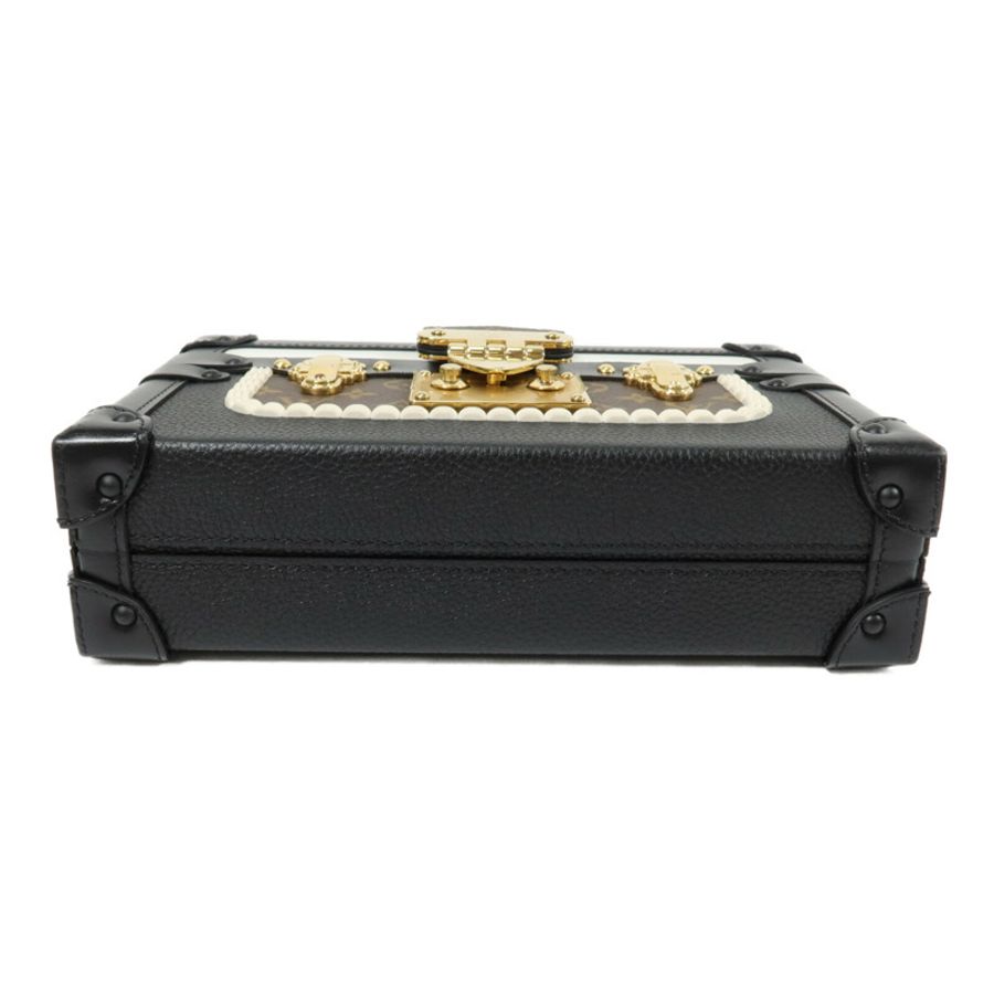 LOUIS VUITTON 牛皮皮革Petite Malle肩背袋-3