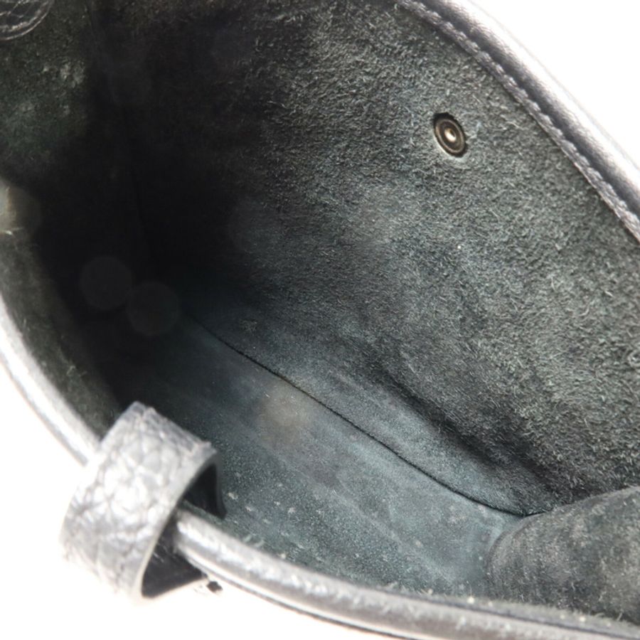 HERMES Clemence皮革Evelyne TPM肩背袋Noir-4