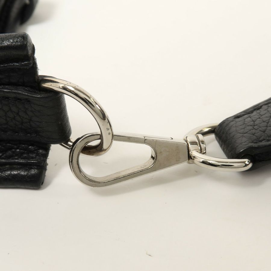 HERMES Clemence皮革Evelyne TPM肩背袋Noir-8