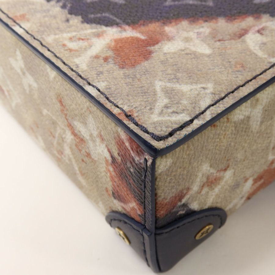 LOUIS VUITTON Monogram Bleach Steamer Wearable肩背袋-12