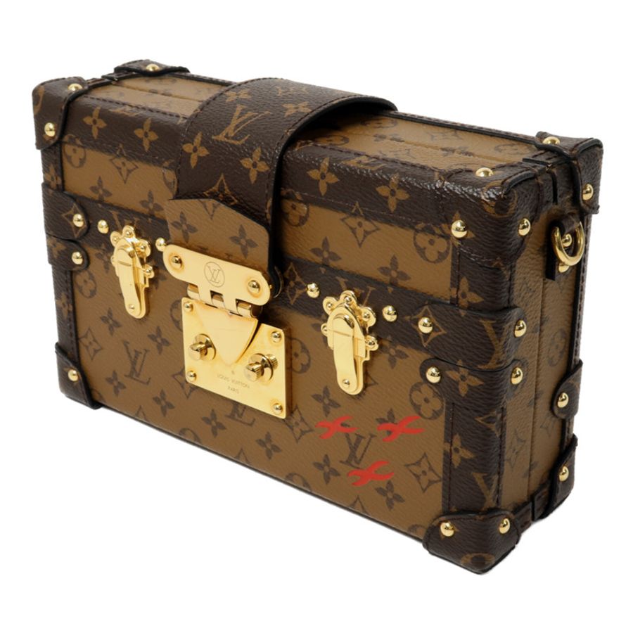 LOUIS VUITTON Monogram Reverse Petite Malle肩背袋-2