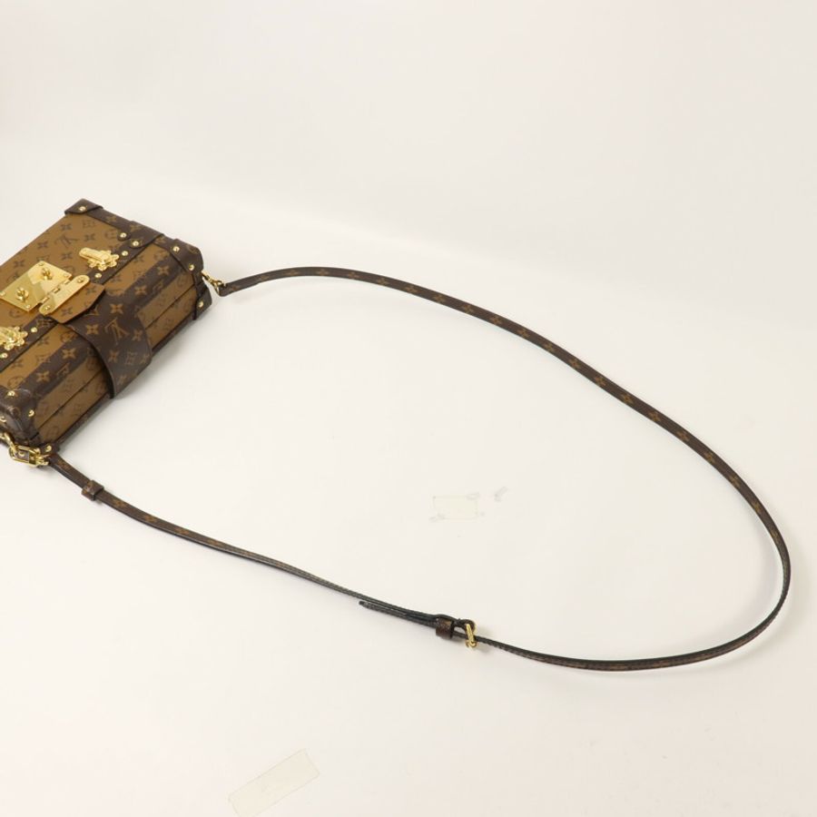 LOUIS VUITTON Monogram Reverse Petite Malle肩背袋-6