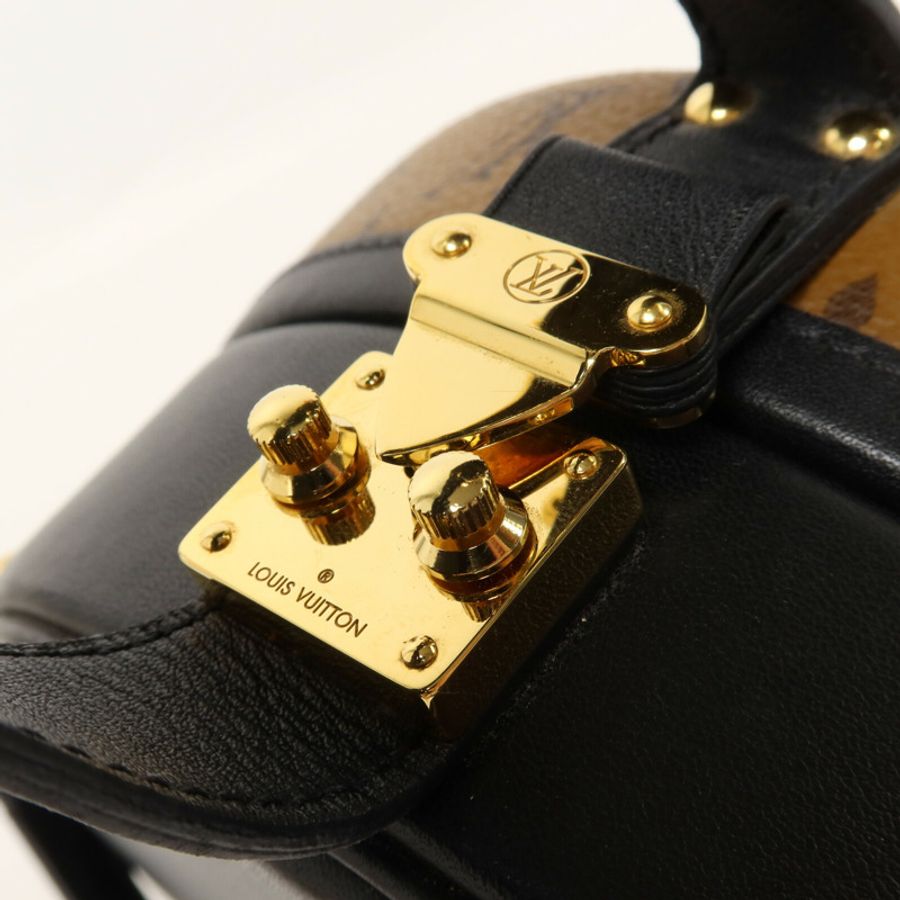 LOUIS VUITTON Monogram Reverse Petite Boite Chapeau手挽肩背兩用袋-7