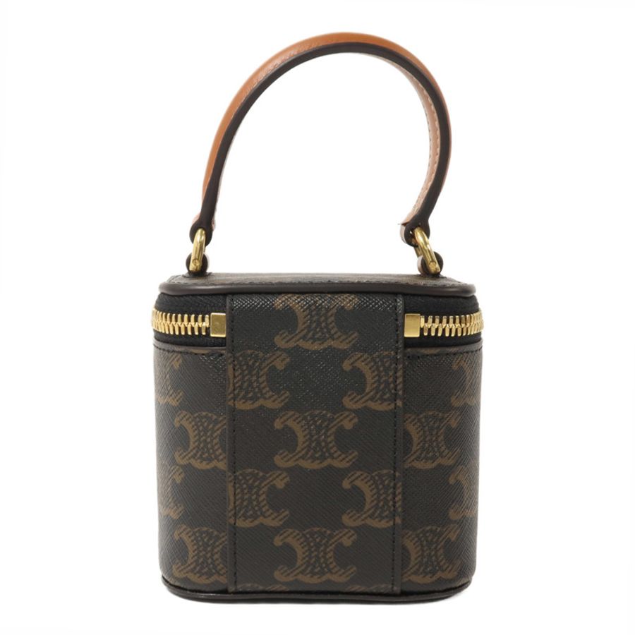 CELINE 塗層帆布Mini Vanity Case手挽肩背兩用袋-1