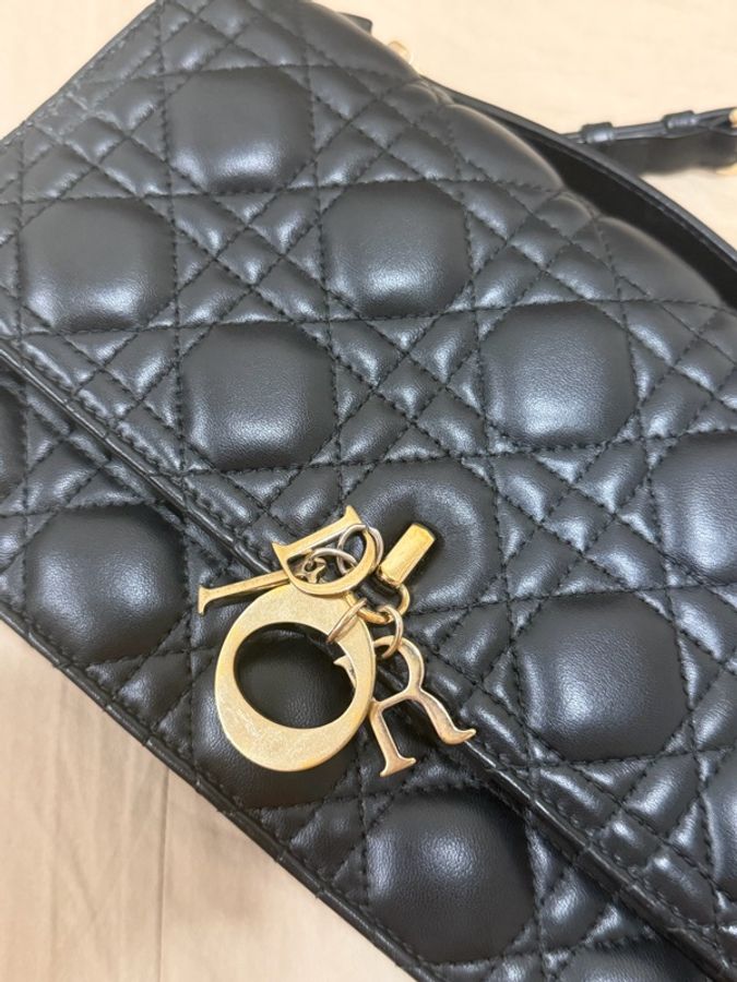 Miss Dior Top handle 藤格紋羊皮 24cm 誠可議-2