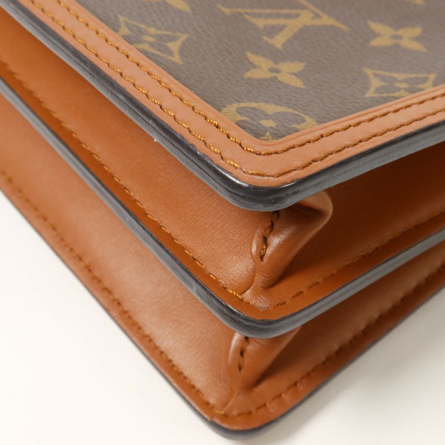 LOUIS VUITTON Monogram Reverse Mini Dauphine肩背袋-12