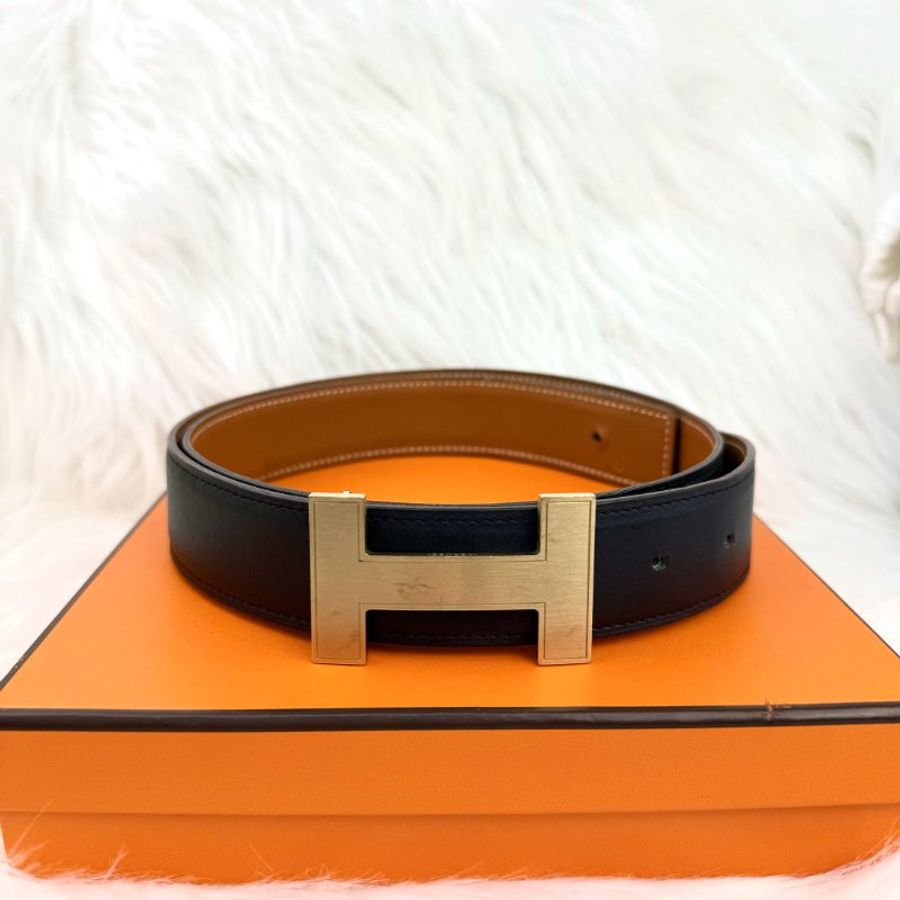 Hermès Constance 皮帶扣 & 雙面皮腰帶-0