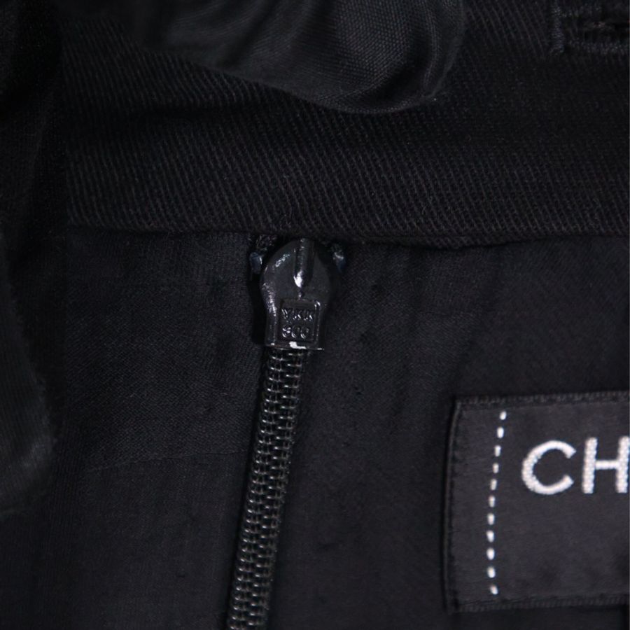 Chanel 19年邮轮系列黑色短裙半裙-19