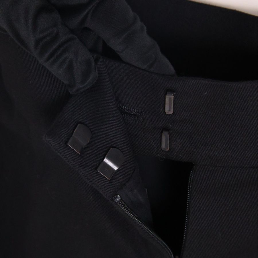Chanel 19年邮轮系列黑色短裙半裙-20