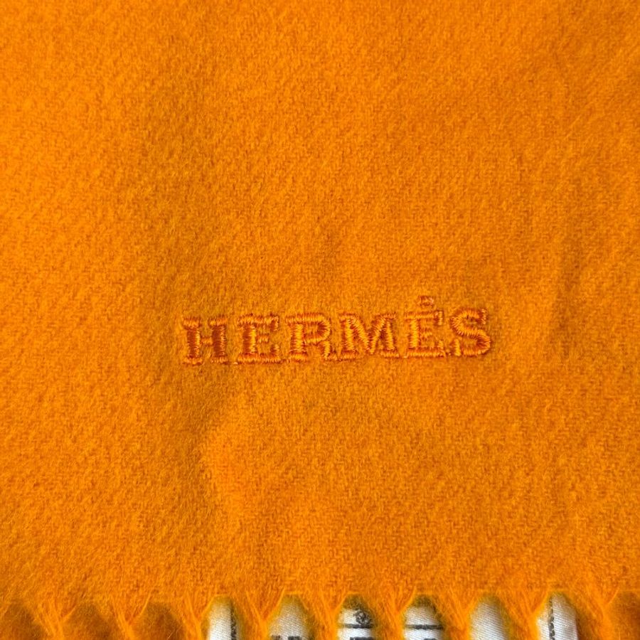Hermès 機械人羊毛頸巾-4