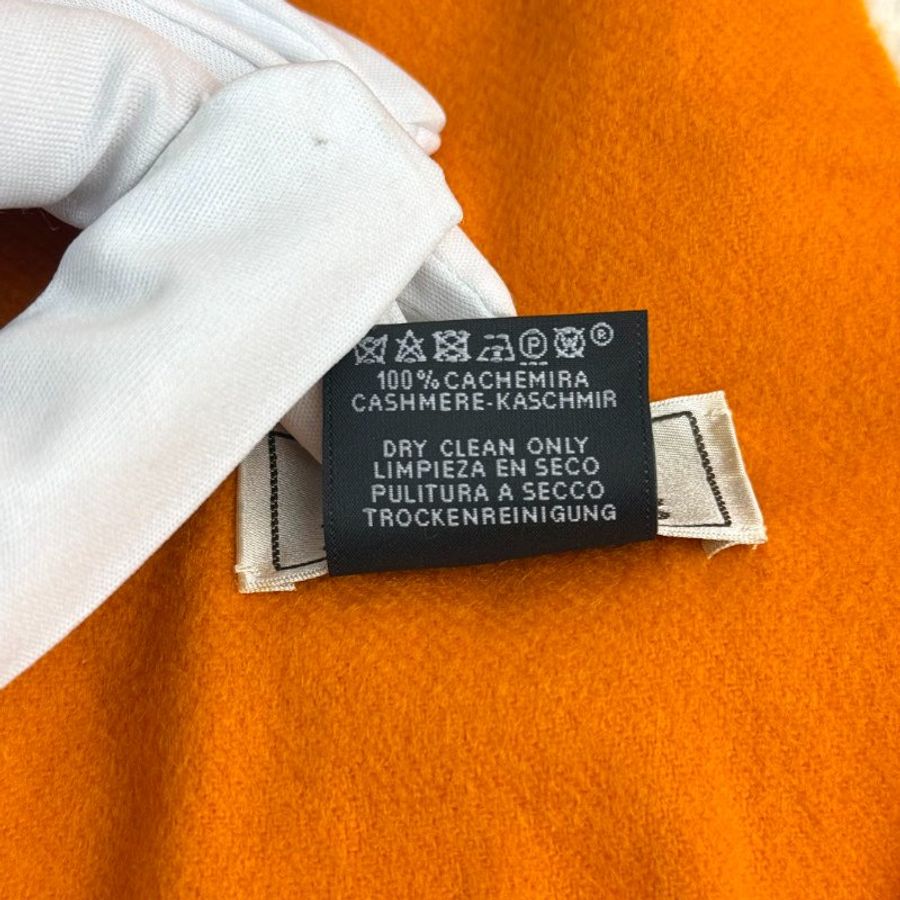 Hermès 機械人羊毛頸巾-8