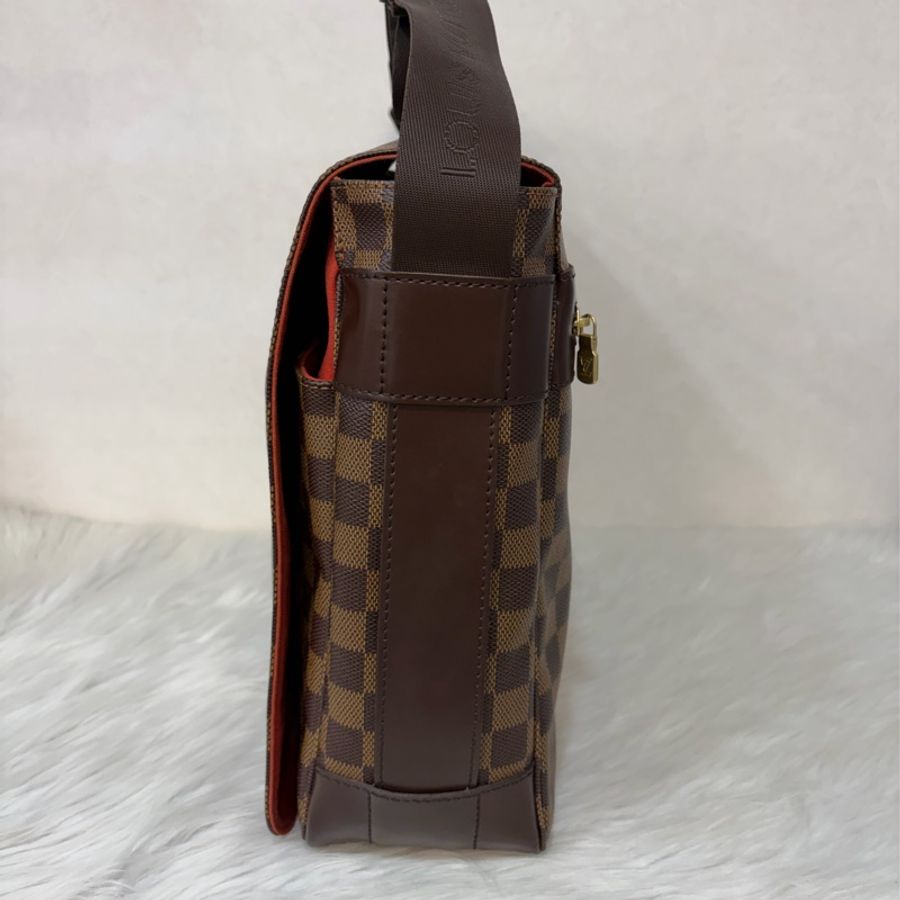 LV N45258 是 Louis Vuitton N45258 咖格 Damier Ebene 棋盤格 Bastille 肩背包-3