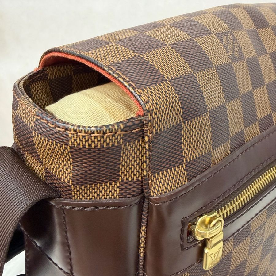 LV N45258 是 Louis Vuitton N45258 咖格 Damier Ebene 棋盤格 Bastille 肩背包-30