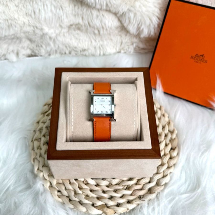 Hermès Heure H 精鋼腕錶 中號-0