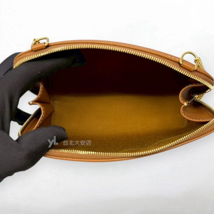 A13321-CELINE Clutch on Chain 經典老花貝殼鍊包10E382CBX.04LU-5