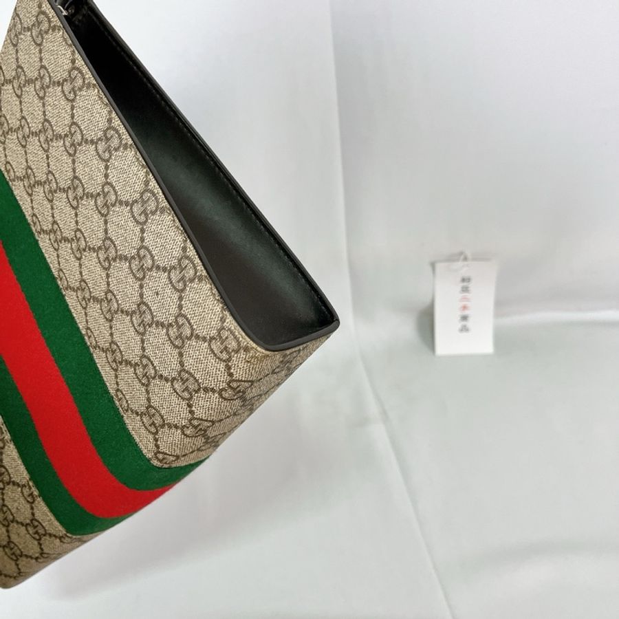 莉亞精品♡Gucci 475316 老花手拿包 二手-9