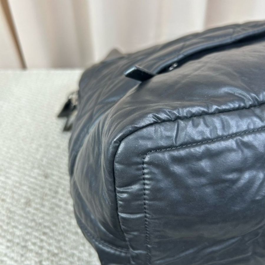 CHANEL 黑色羽絨 保齡球-6
