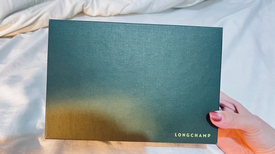 Longchamp迷你手機包 LE PLIAGE XTRA系列牛皮直式斜背包 黑-2