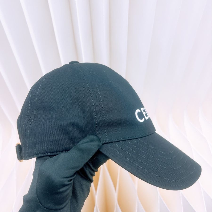 未用連吊牌 Celine cap 黑色棒球帽 S-3