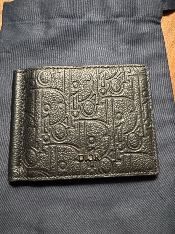 Dior Compact Wallet|鈔票夾|黑色-1