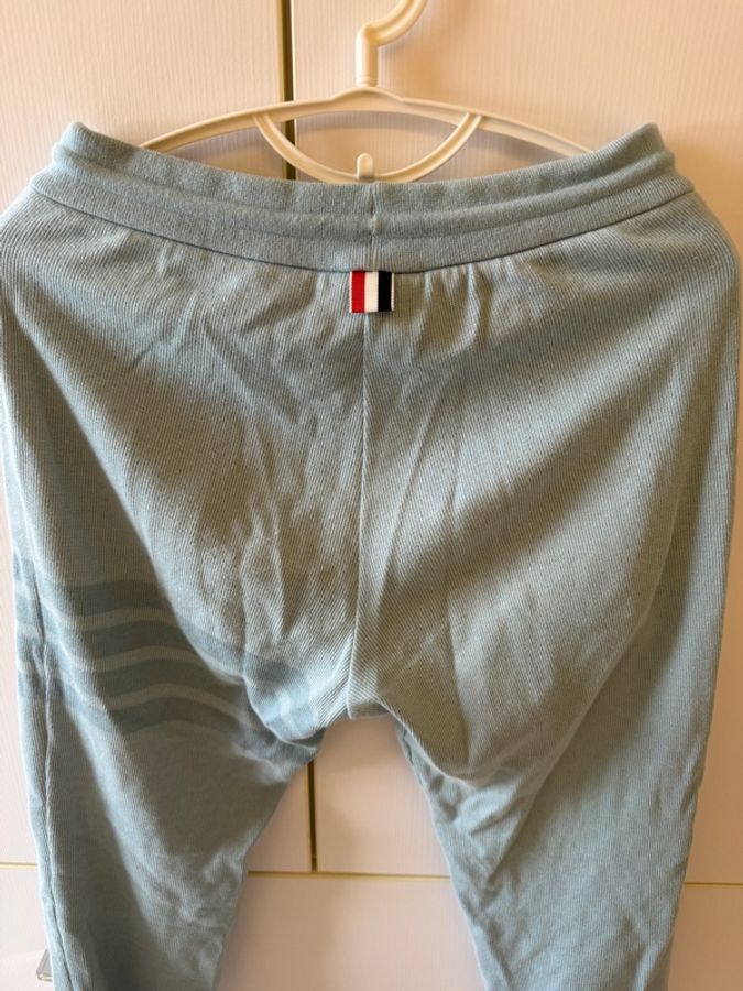 Thom Browne 4bars 透氣棉長褲-1