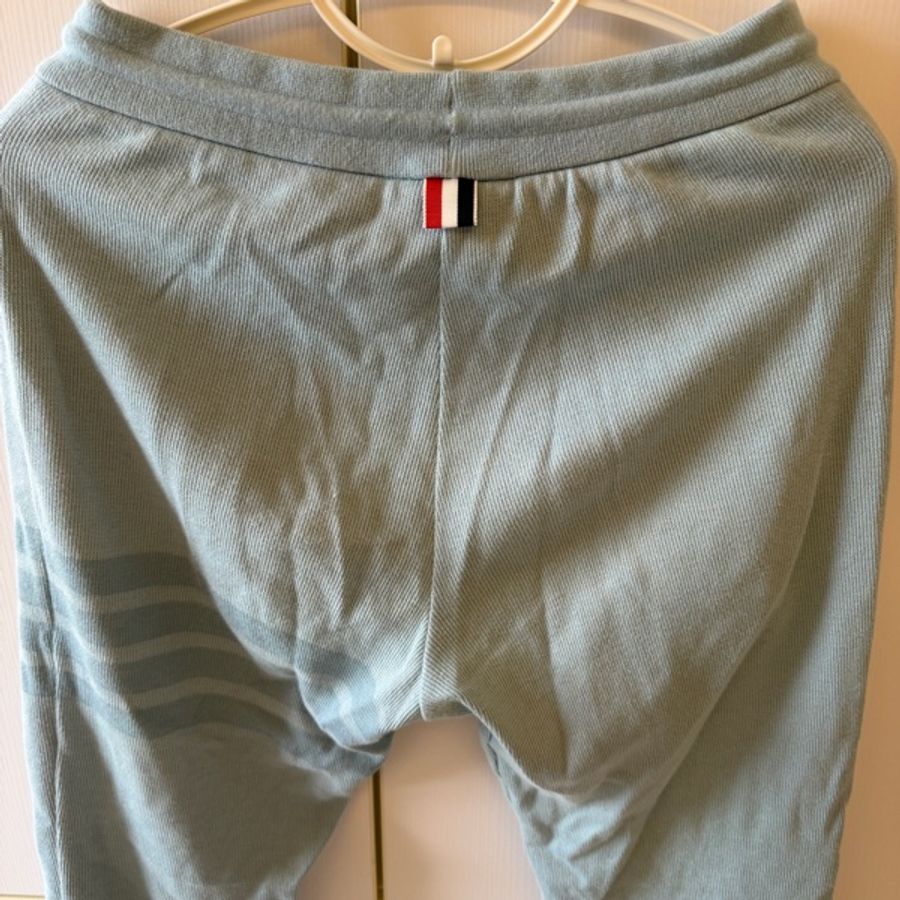 Thom Browne 4bars 透氣棉長褲-6